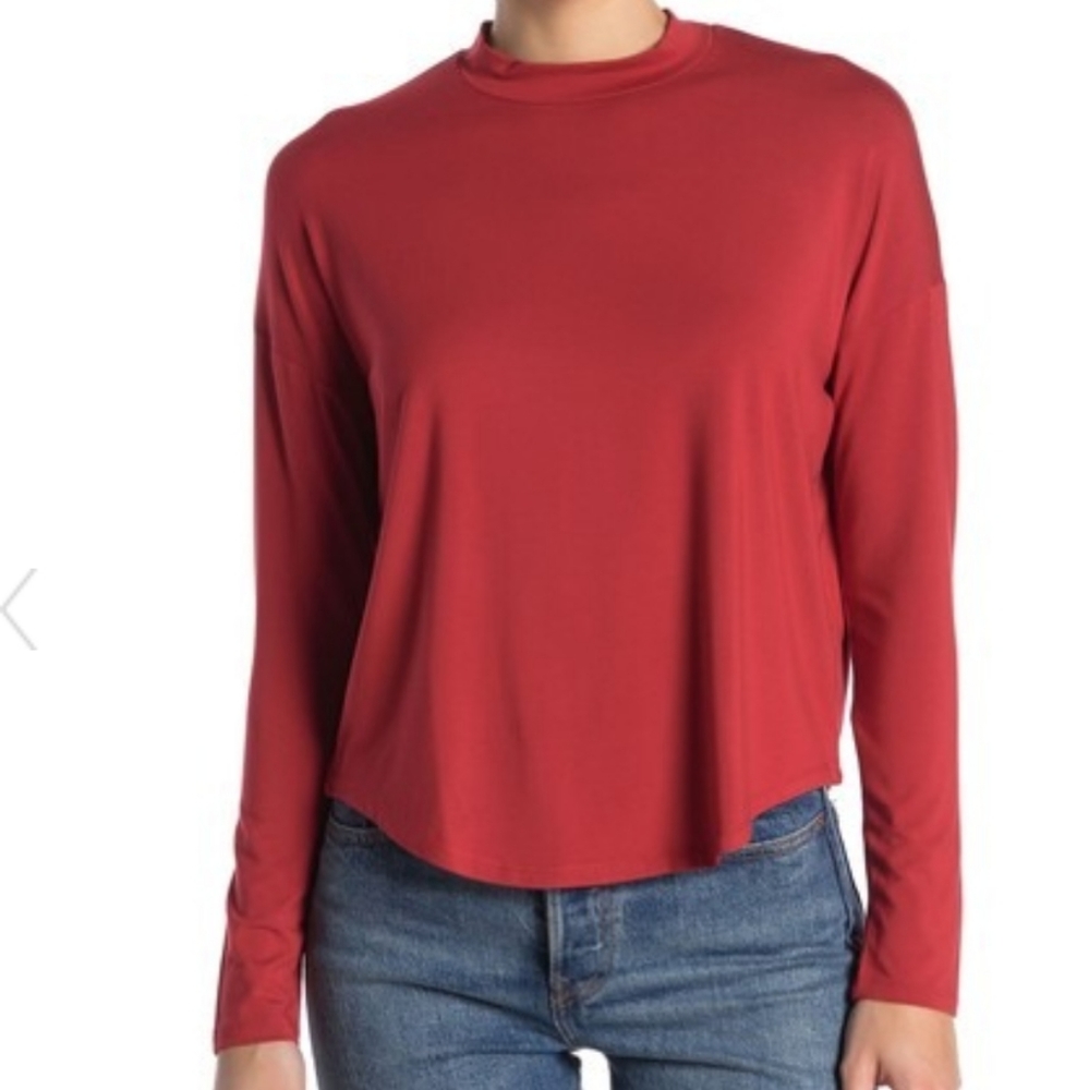 NWOT Madewell Mock Neck Top
